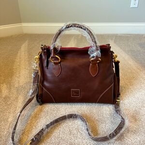 Dooney & Bourke Florentine Satchel 38 - Chestnut